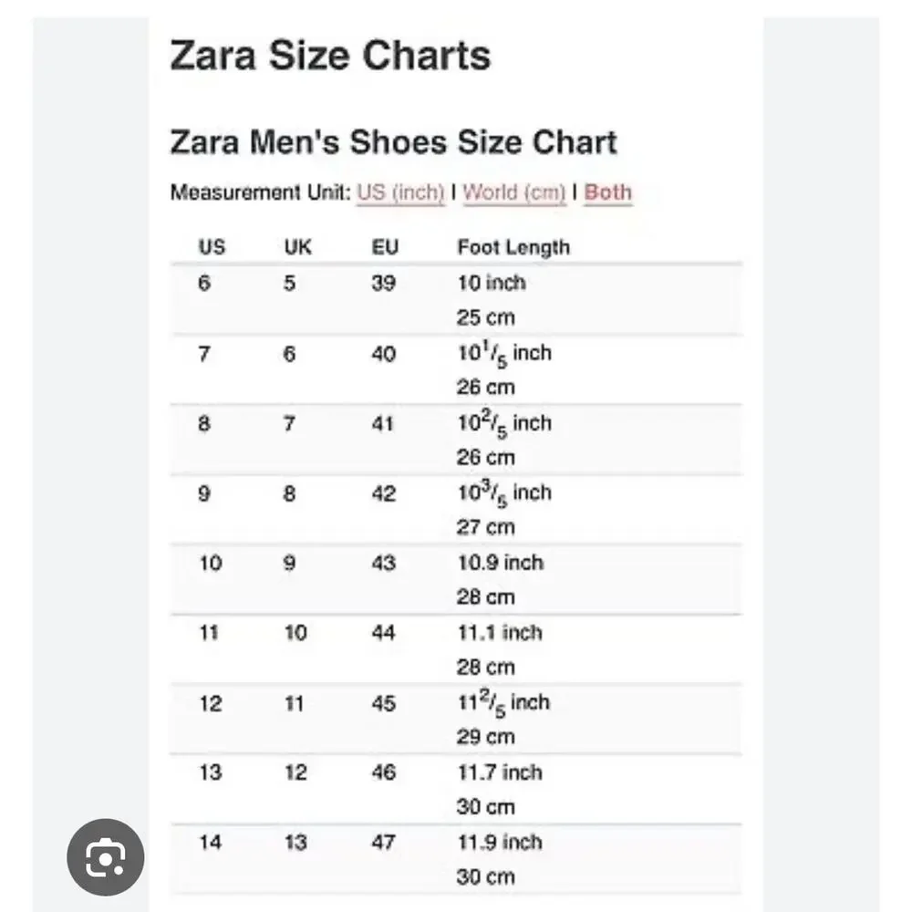 Zara Men's Classic White Sneakers with Gray Detail EU Size 44, US Size 11